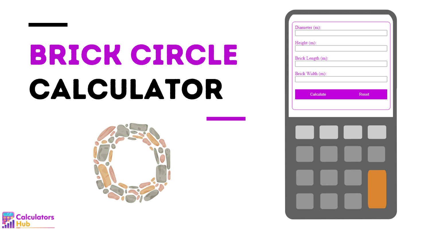 Brick Circle Calculator