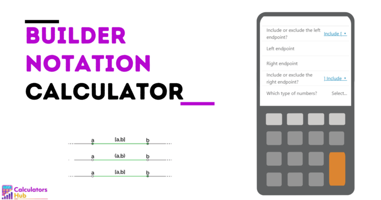 Builder Notation Calculator