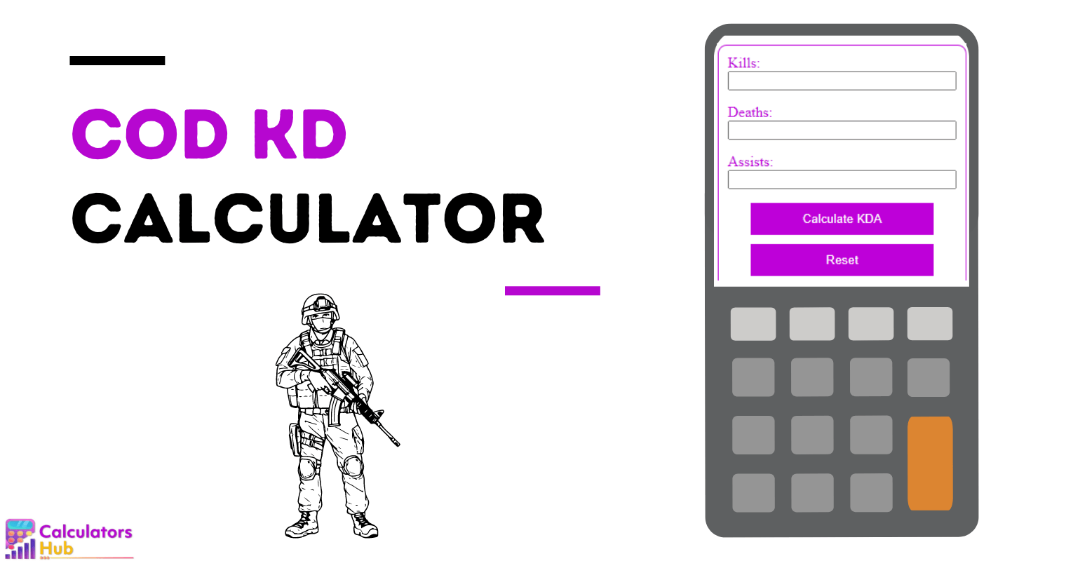 COD KD Calculator