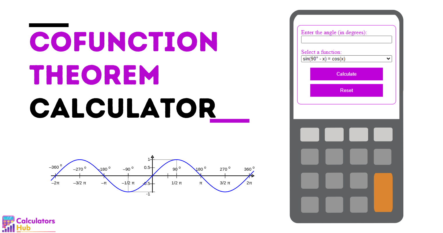 Cofunction Theorem Calculator