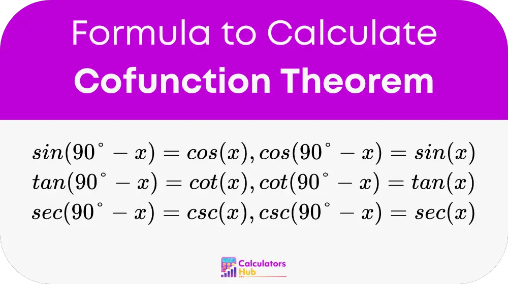 Cofunction Theorem