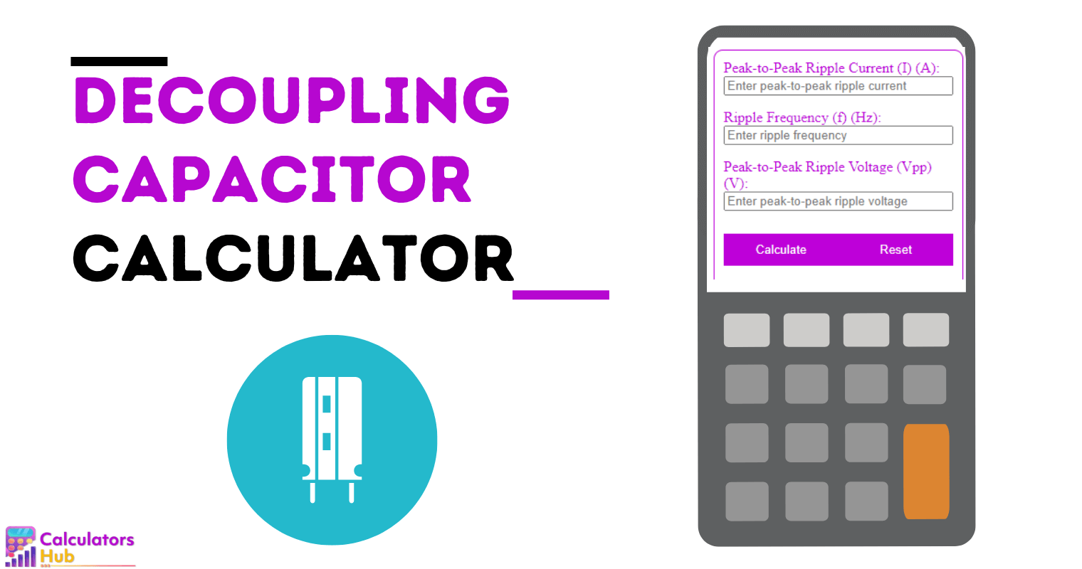Decoupling Capacitor Calculator