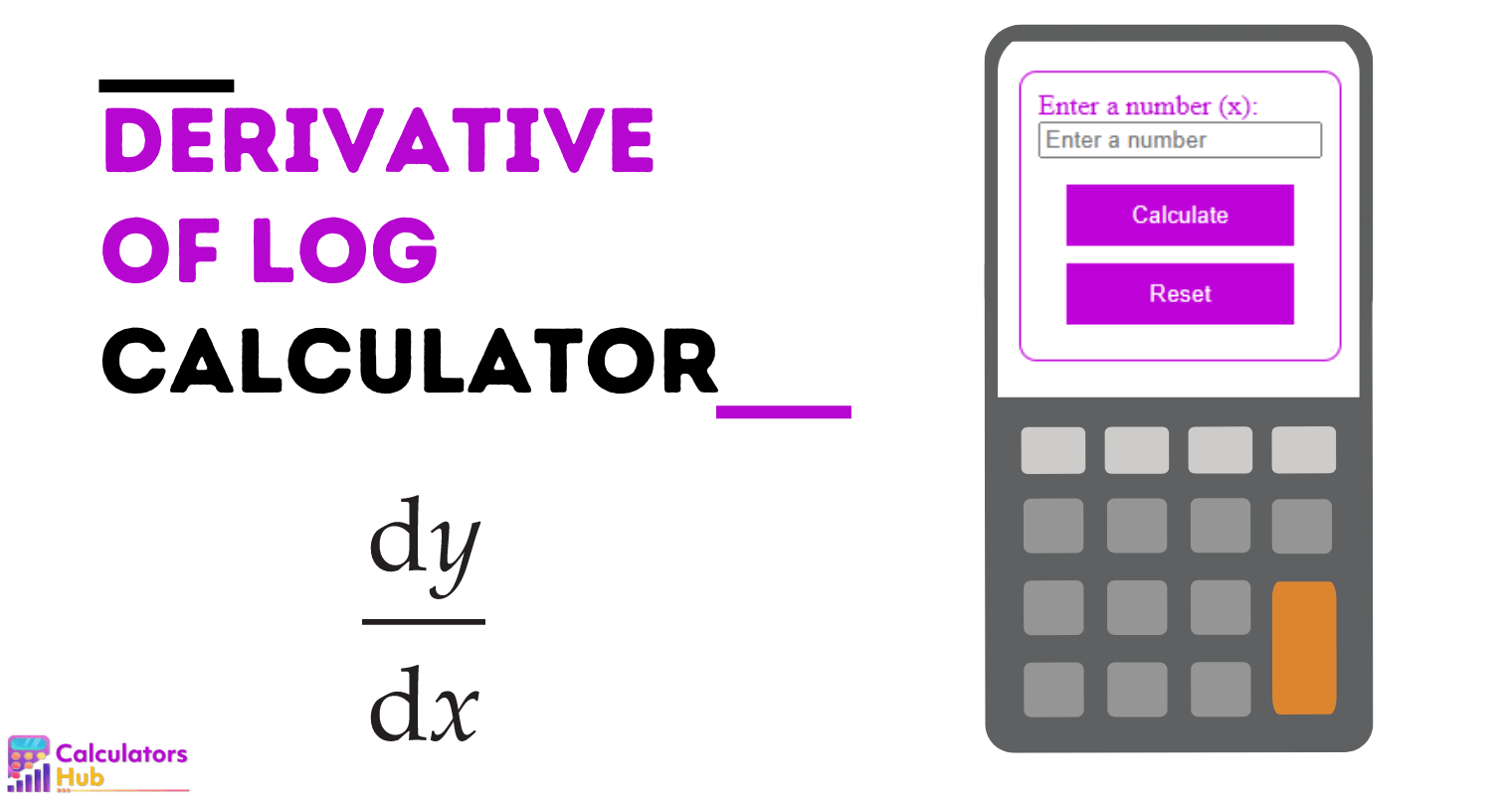 Derivative of Log Calculator