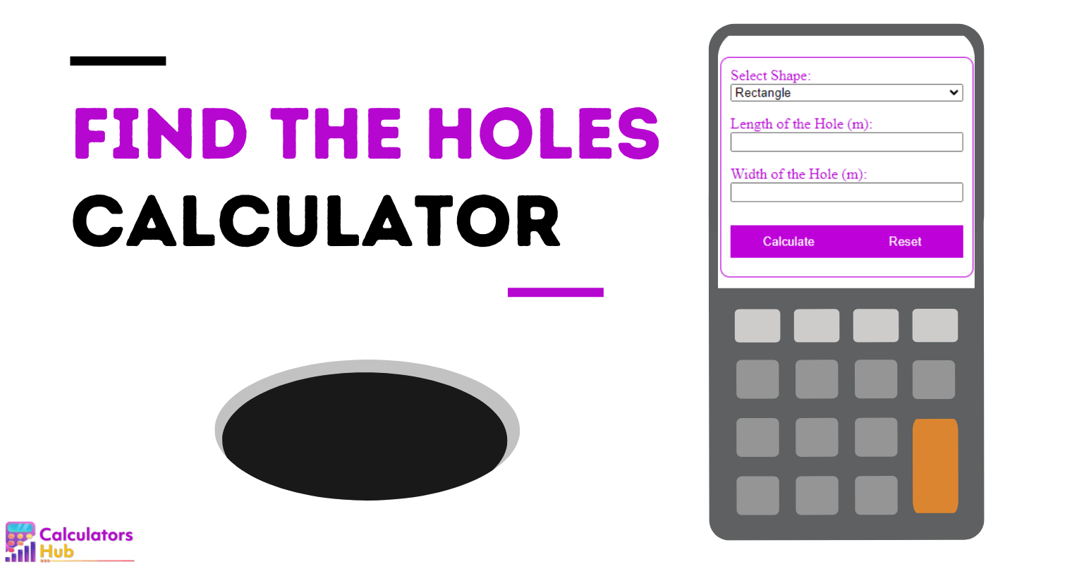 Find The Holes Calculator