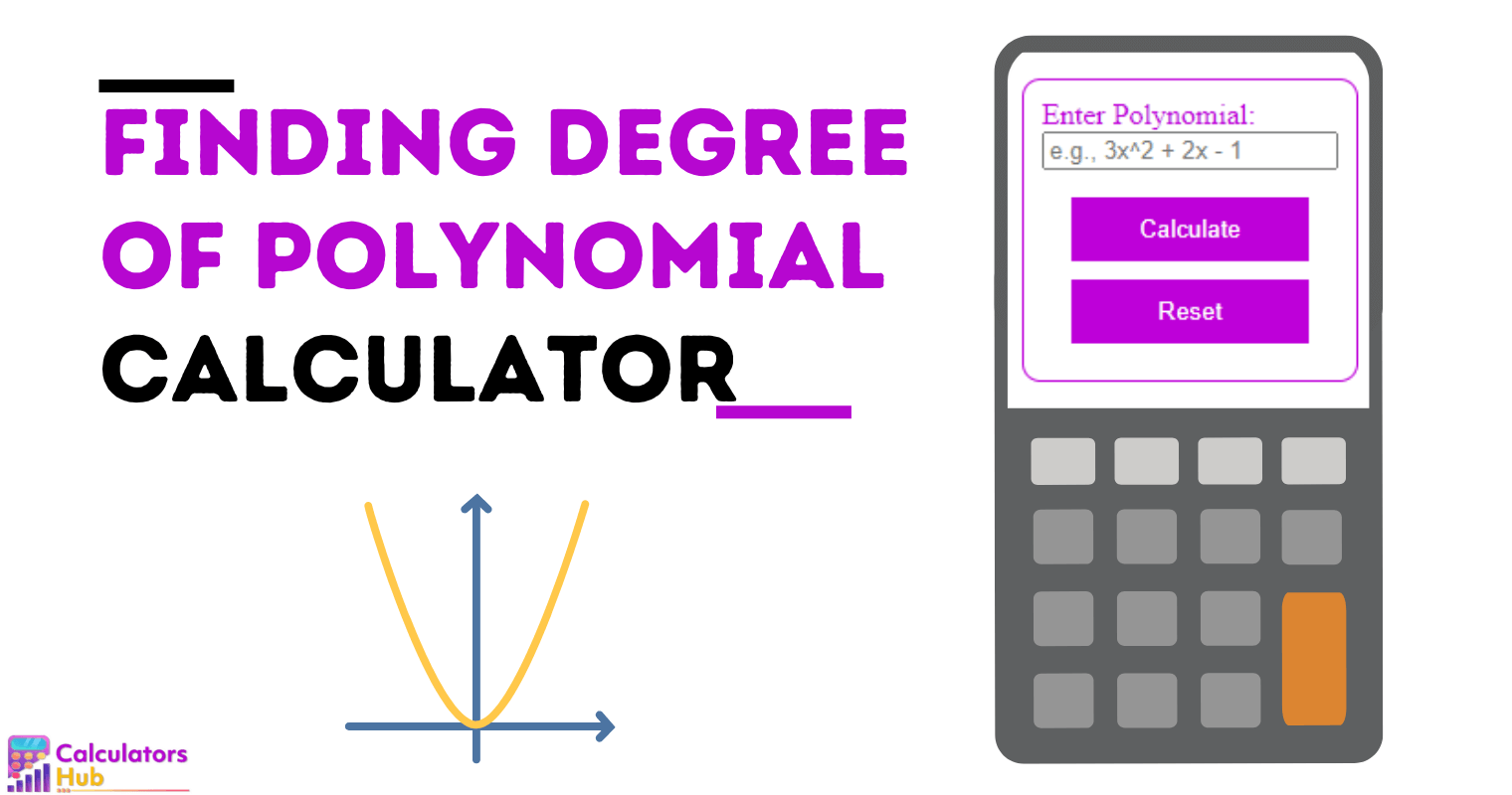 Finding Degree of Polynomial Calculator