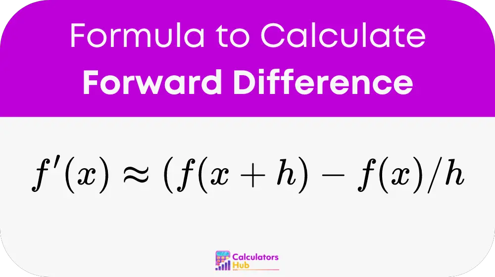 Forward Difference