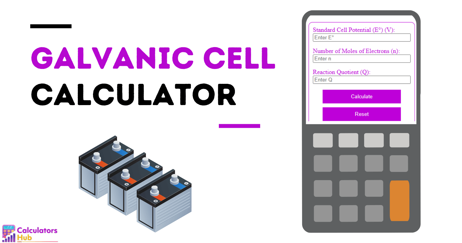 Galvanic Cell Calculator