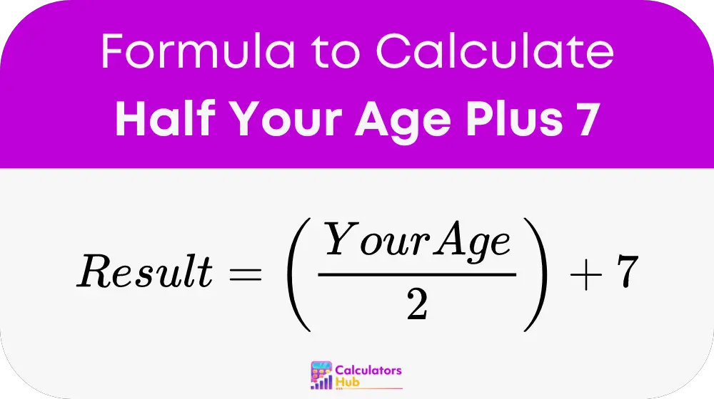 Half Your Age Plus 7 