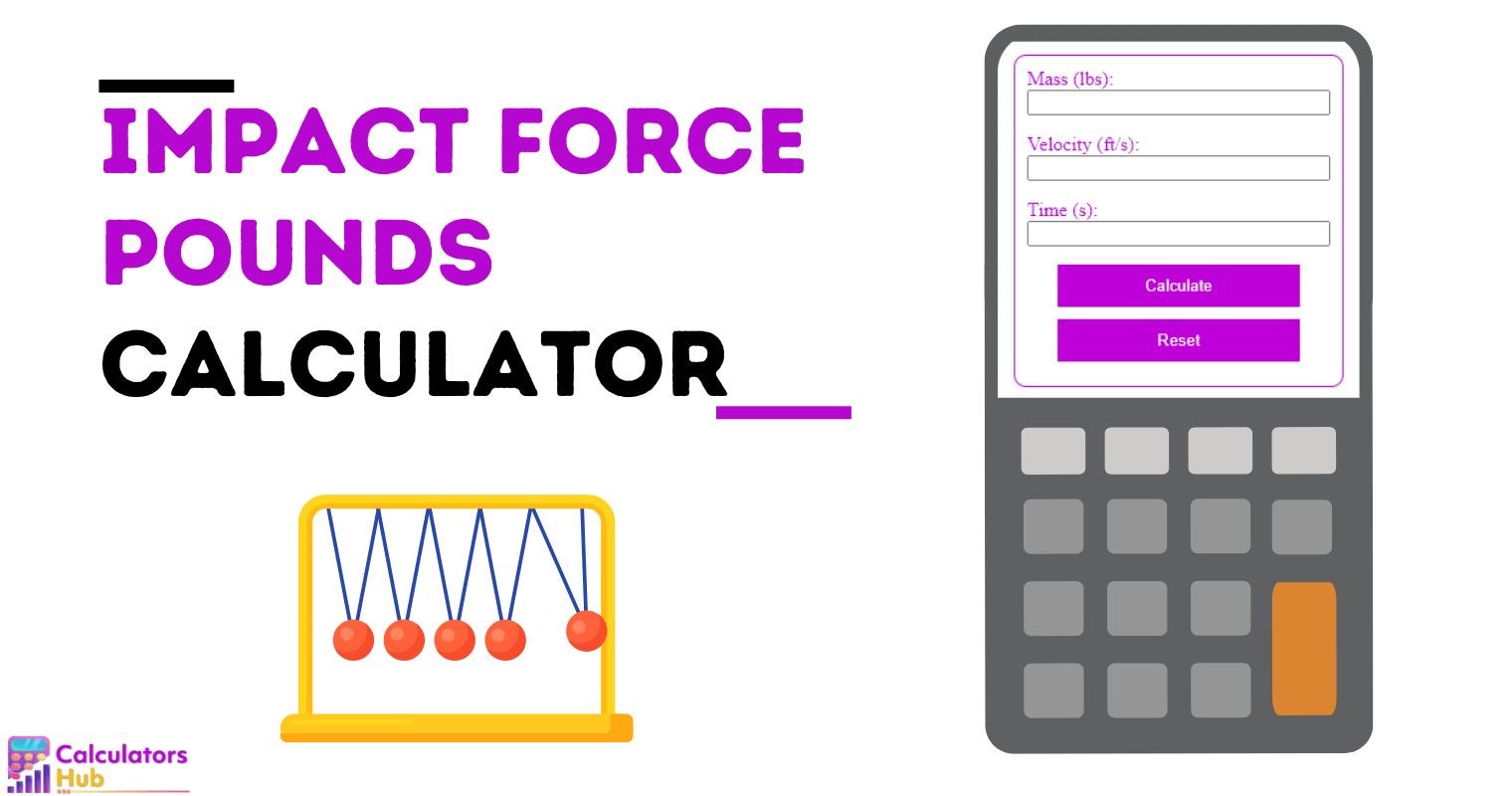 Impact Force Calculator Pounds