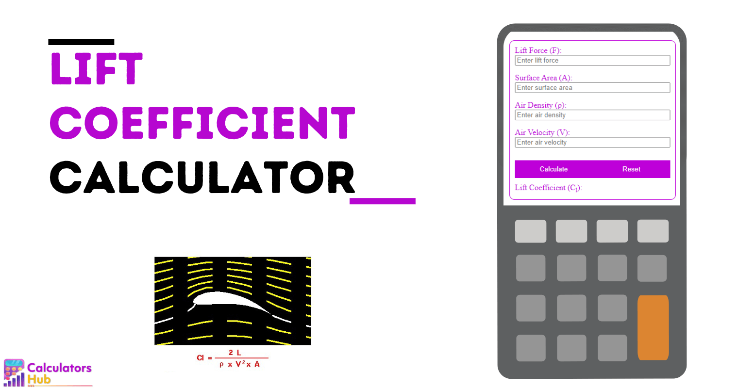 Lift Coefficient Calculator