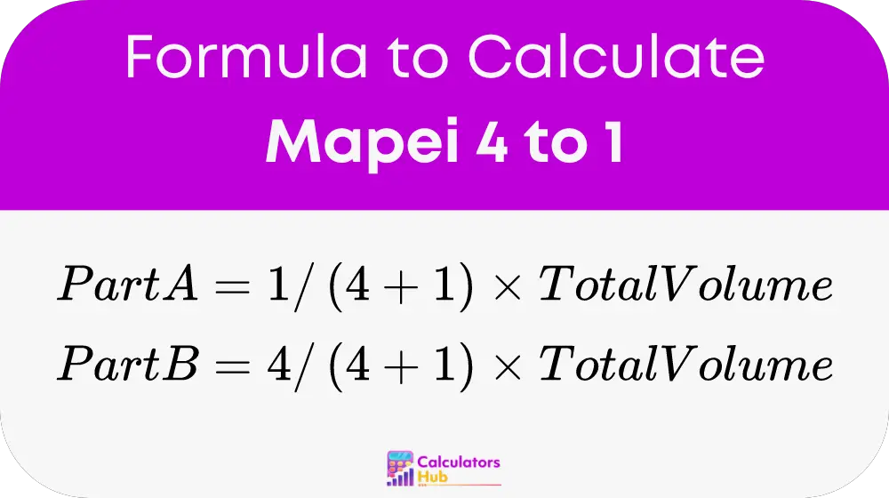 Mapei 4 to 1