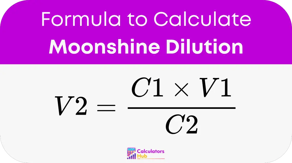 Moonshine Dilution