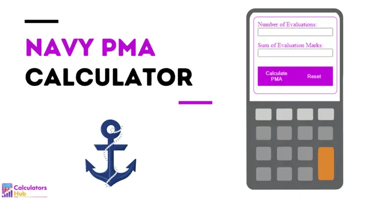 Navy PMA Calculator