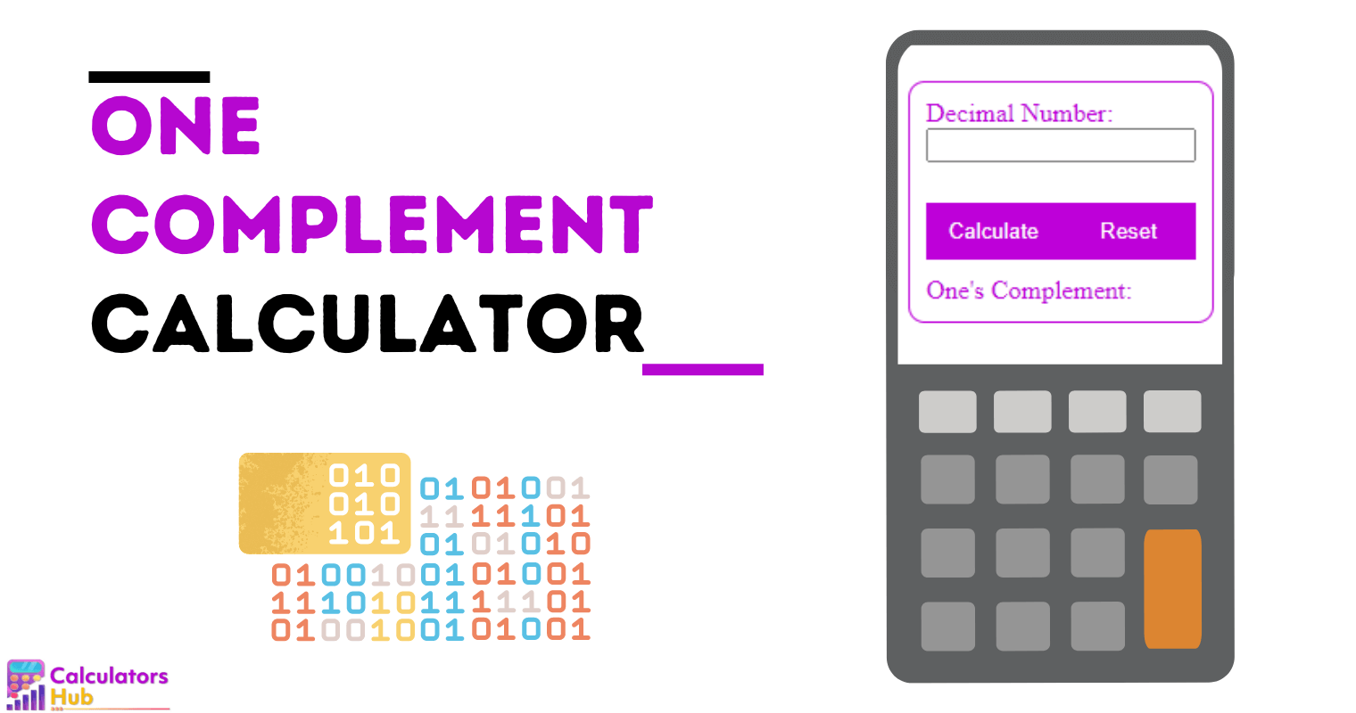 One Complement Calculator