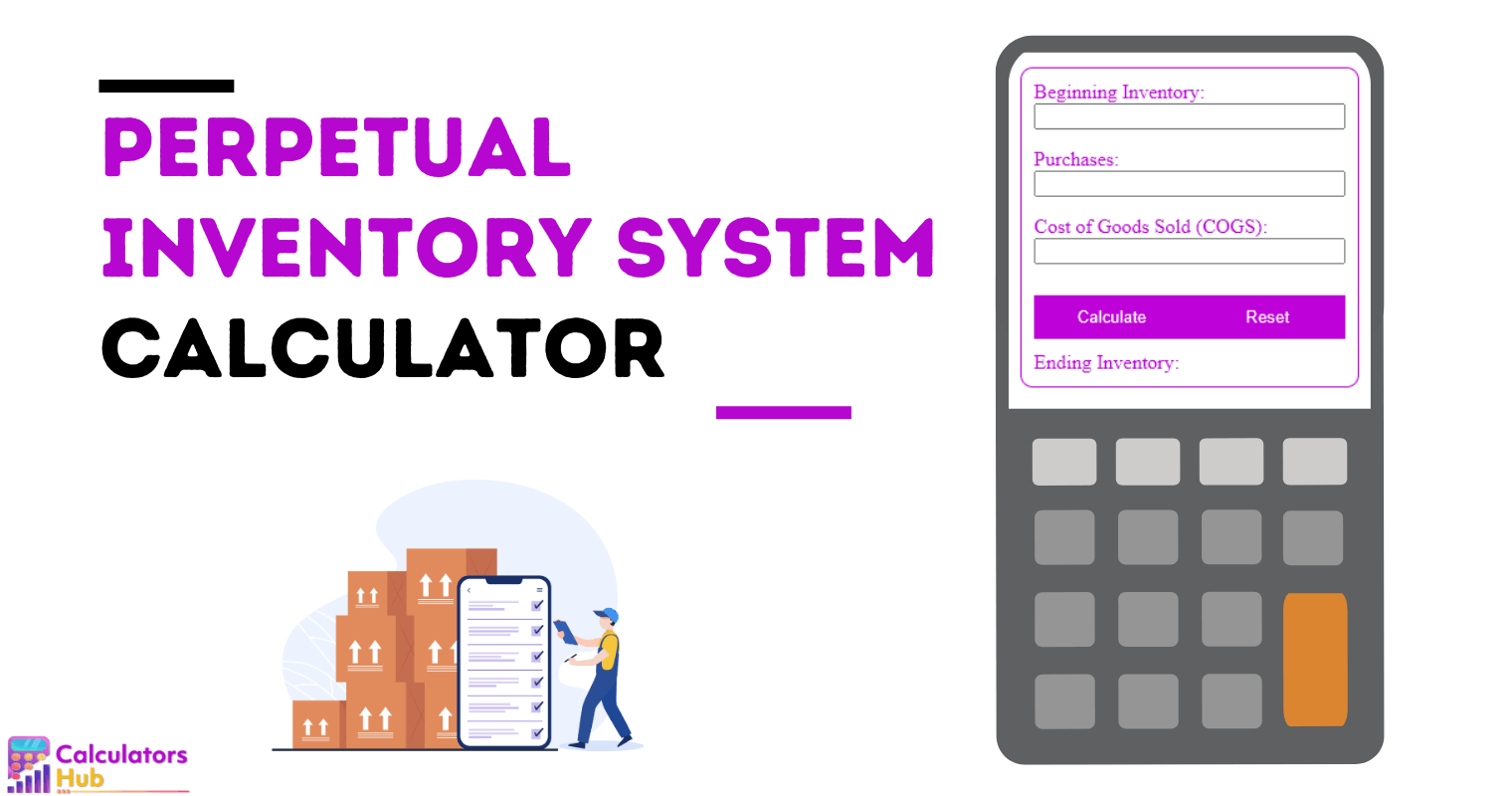 Perpetual Inventory System Calculator