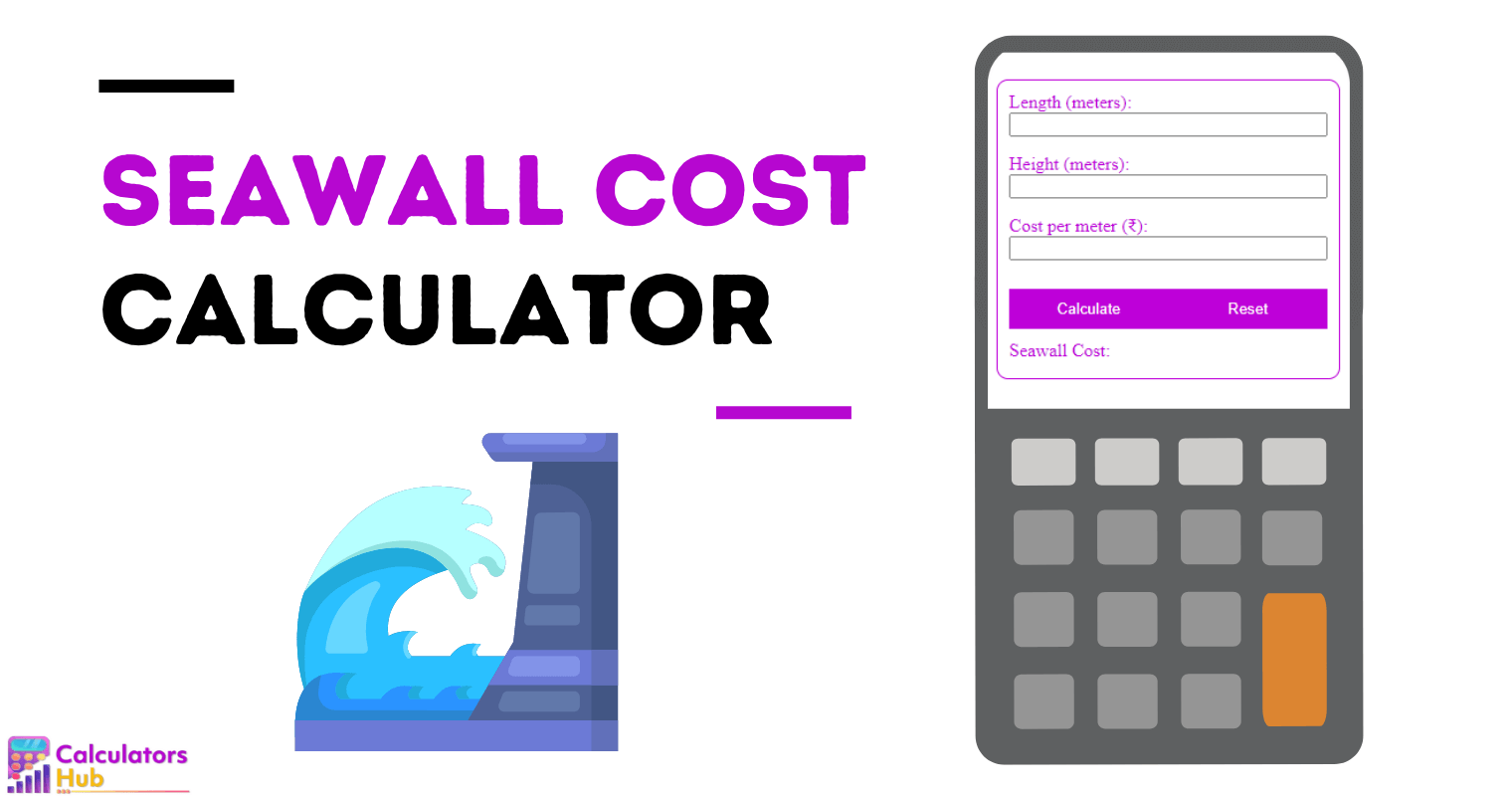 Seawall Cost Calculator