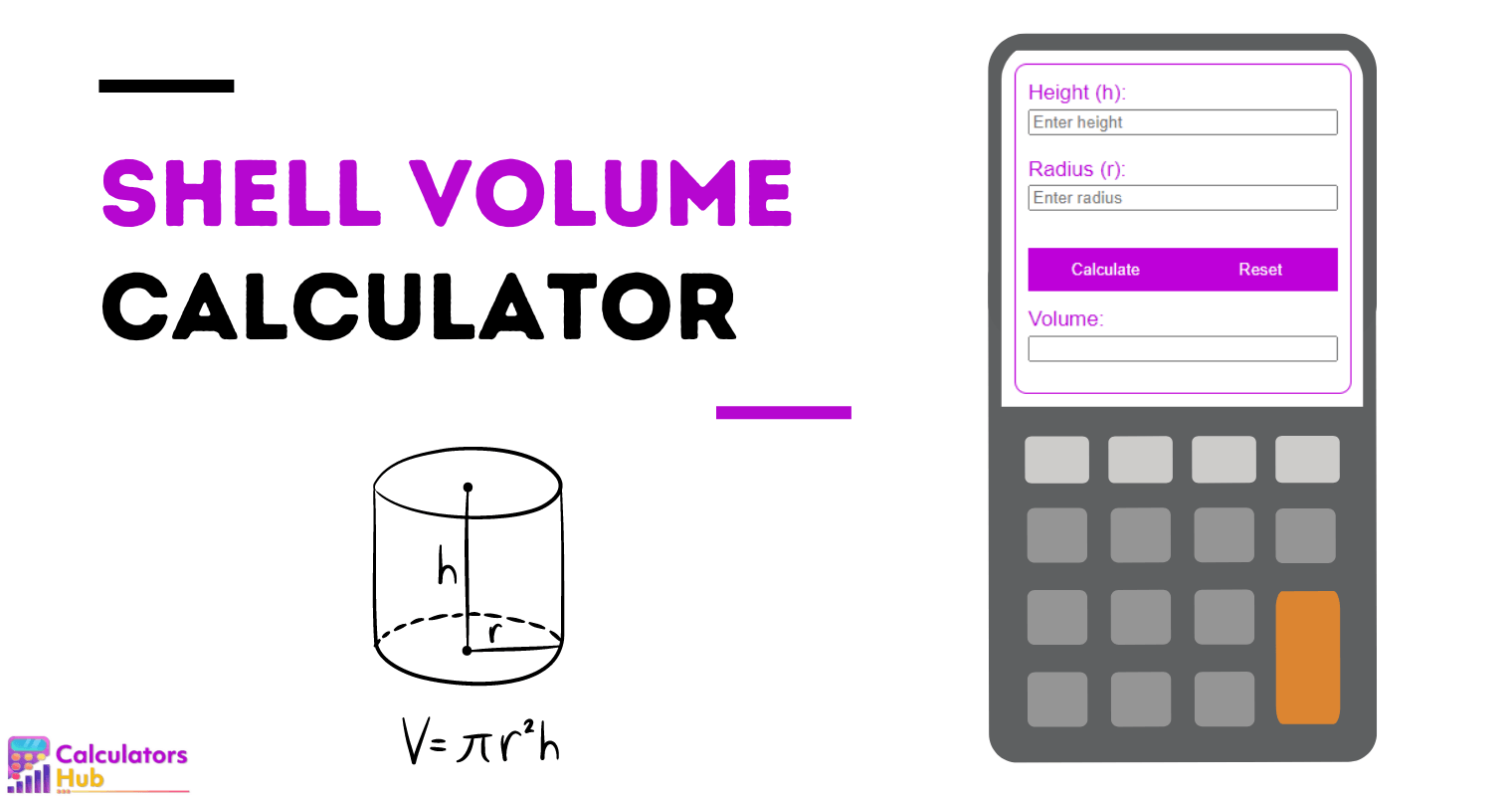 Calculateur de volume de coque