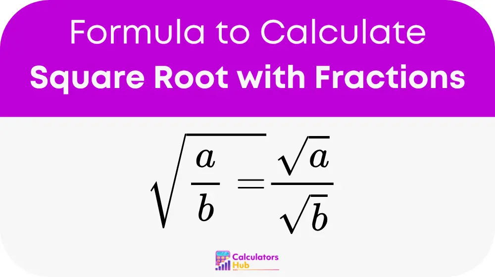 Square Root Calculator with Fractions