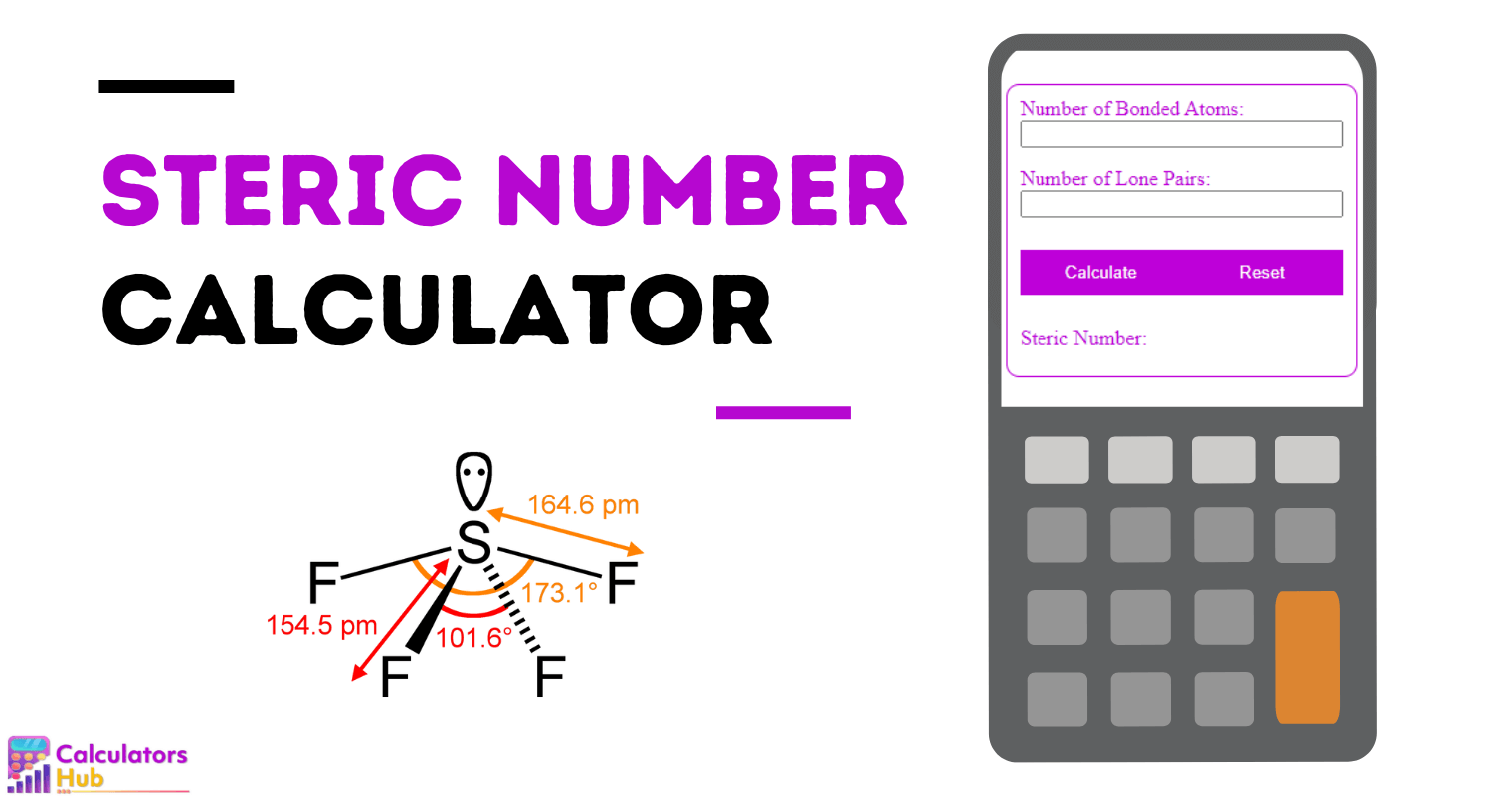 Steric Number Calculator