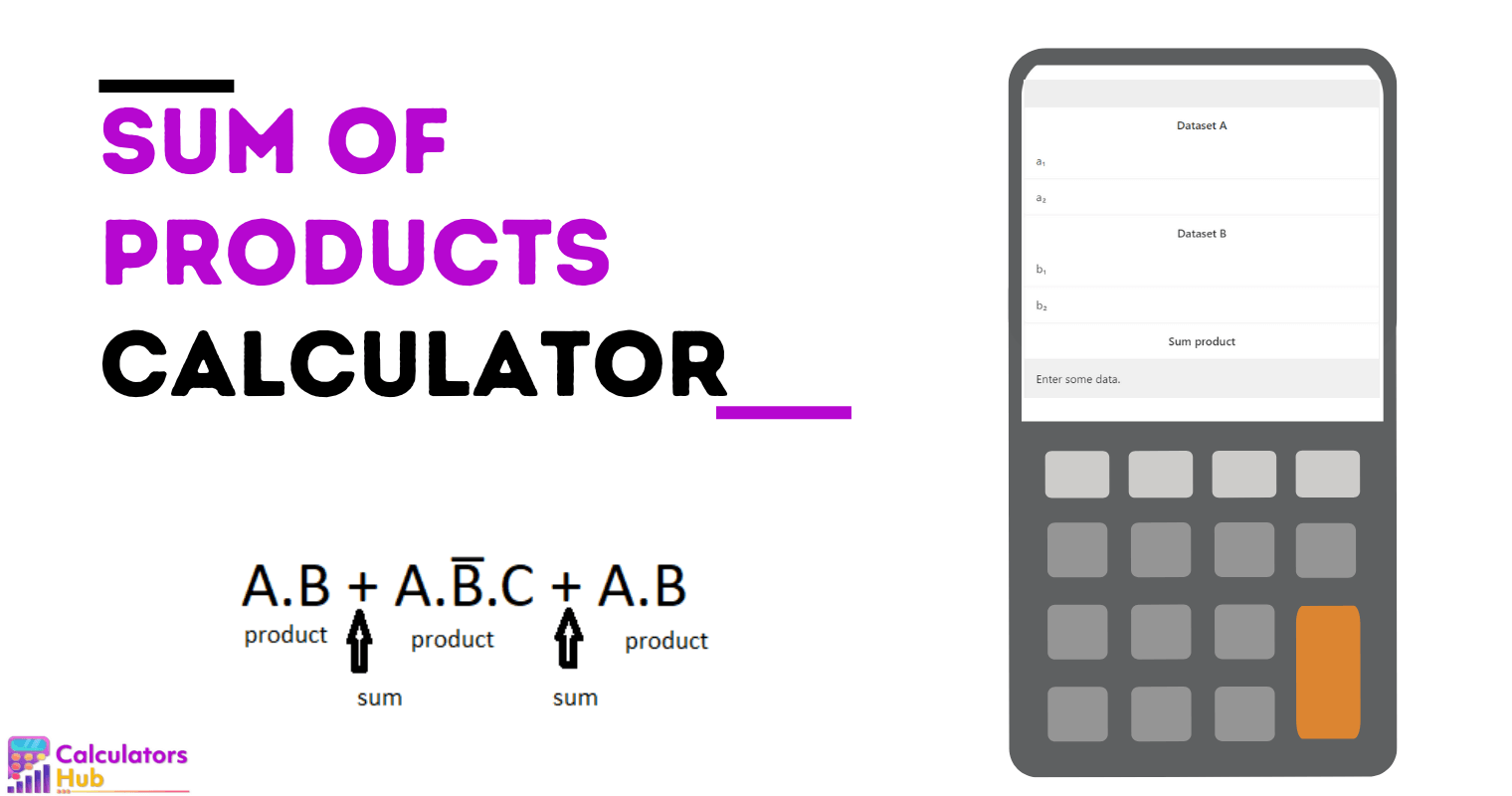 Sum of Products Calculator