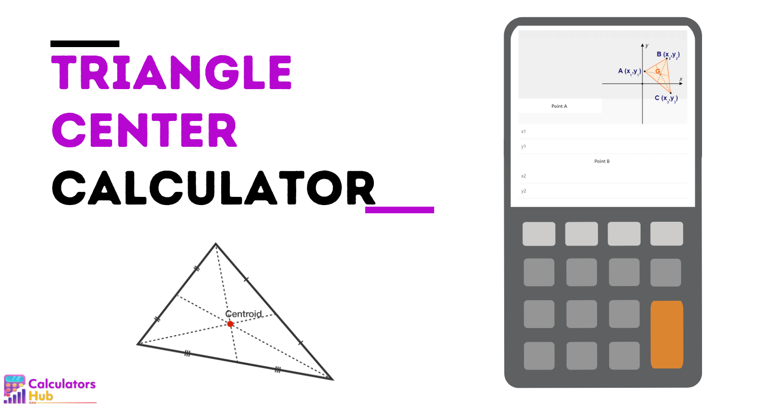 Calculateur de centre de triangle