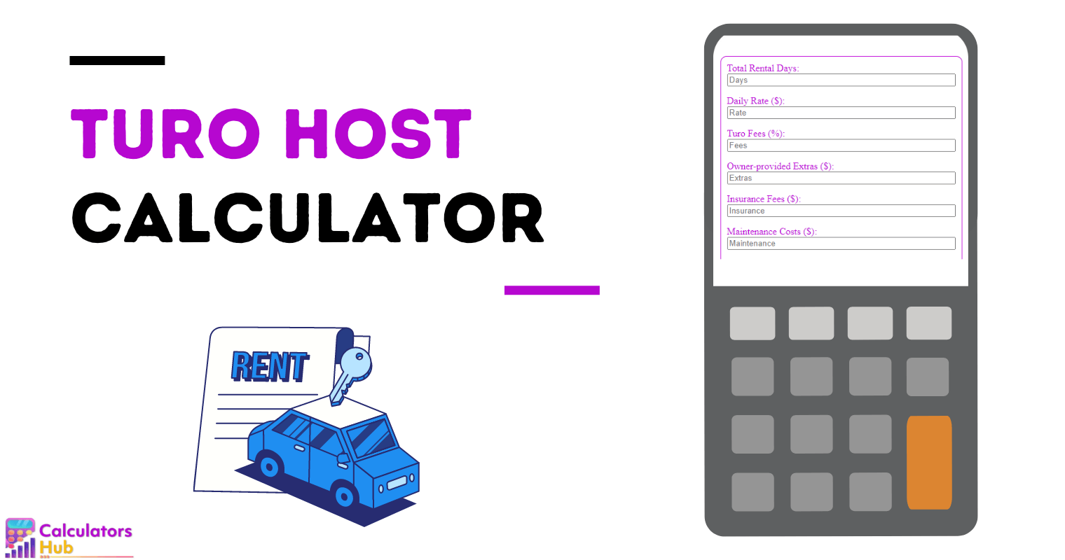 Turo Host Calculator Online