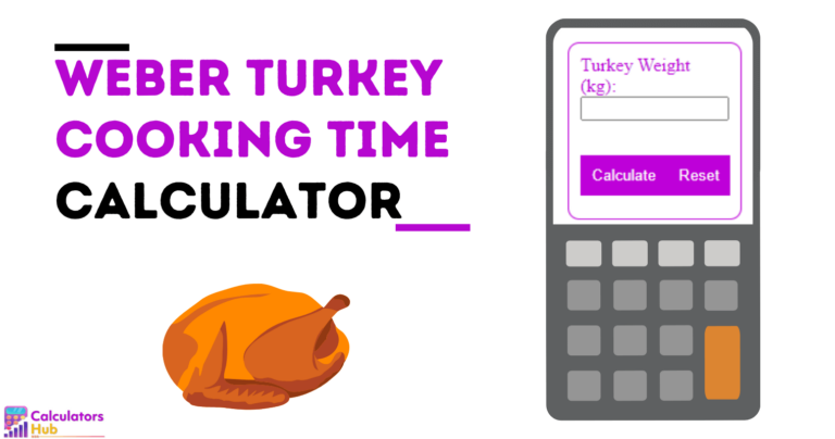 Weber Turkey Cooking Time Calculator