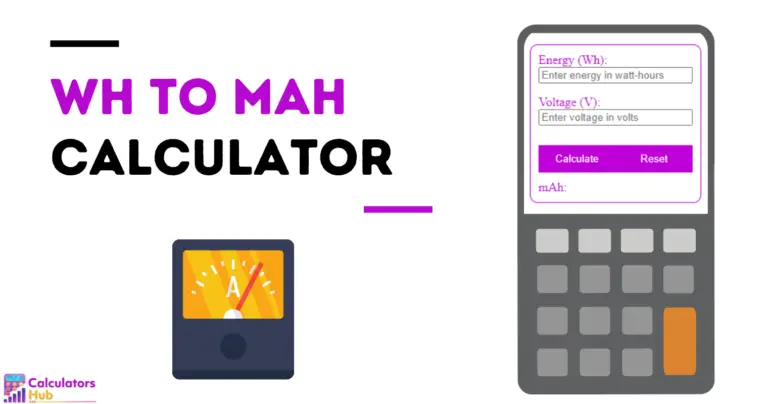 Wh to mAh Calculator