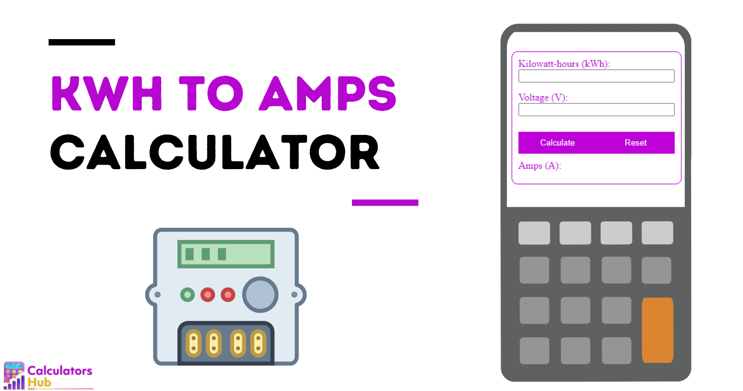 kWh to Amps Calculator