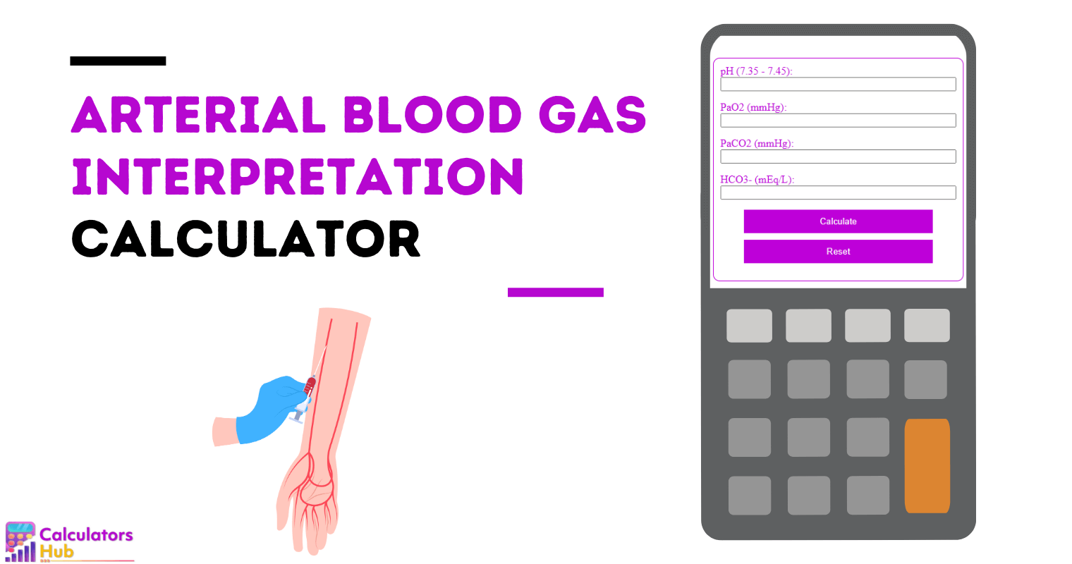 Arterial Blood Gas Interpretation Calculator