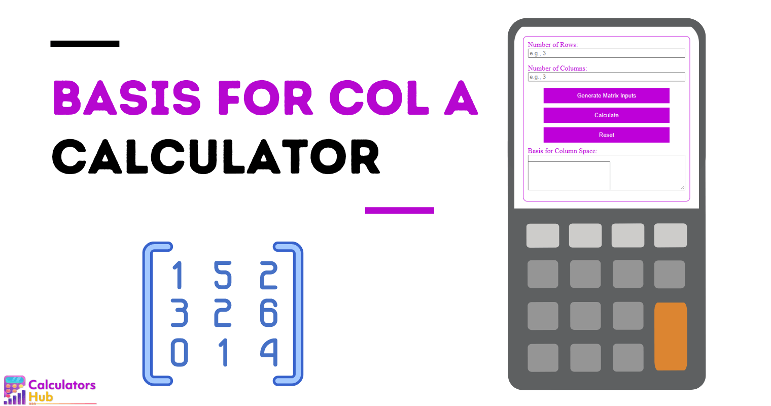 Col A 计算器的基础