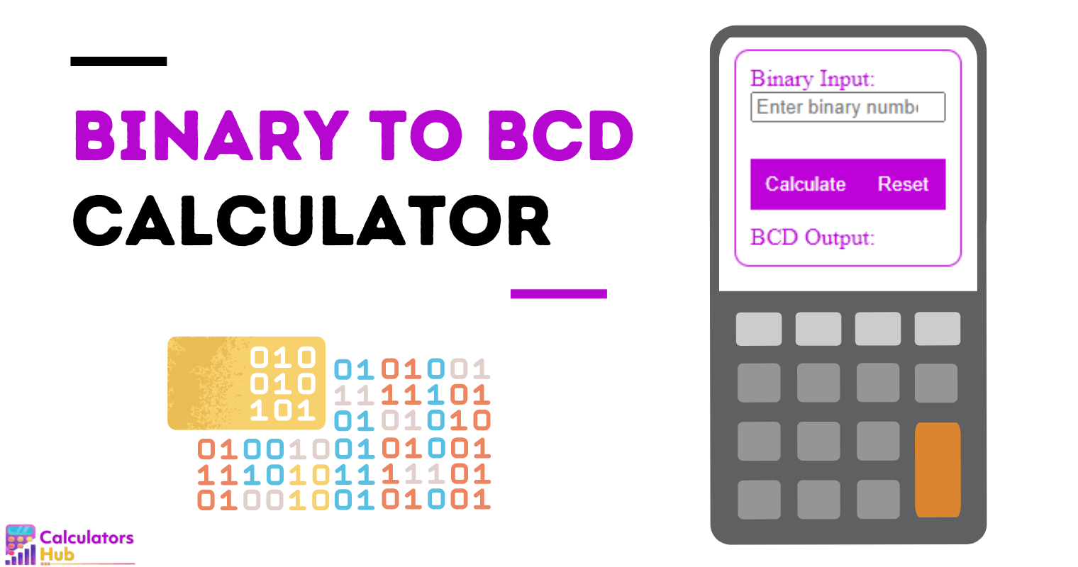 Binary To BCD Calculator