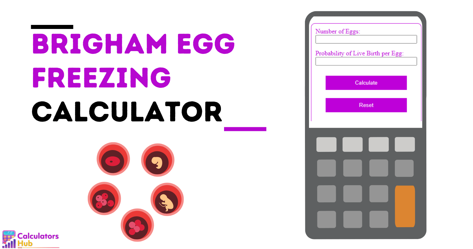 Brigham Egg Freezing Calculator