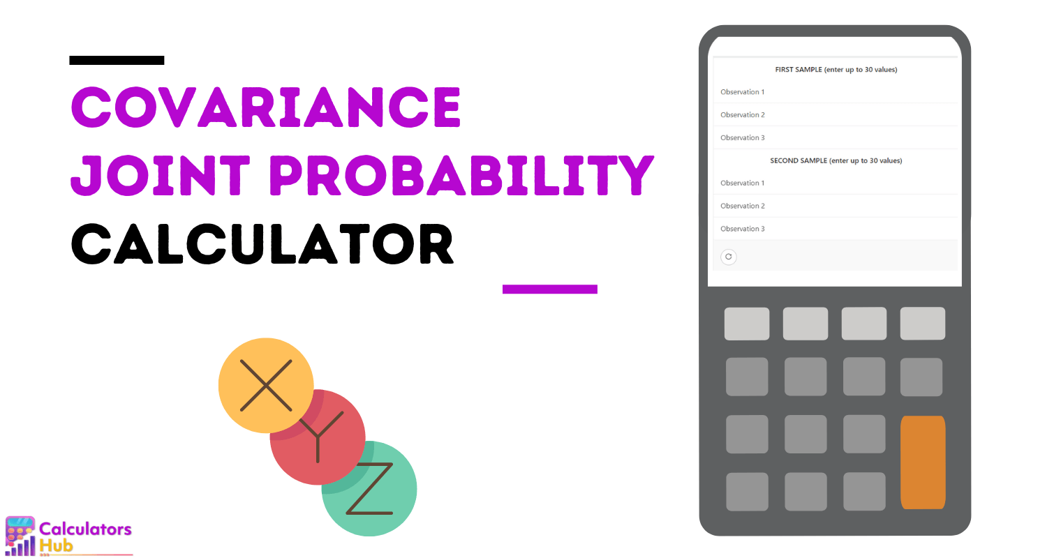 Calculadora de covarianza Probabilidad conjunta