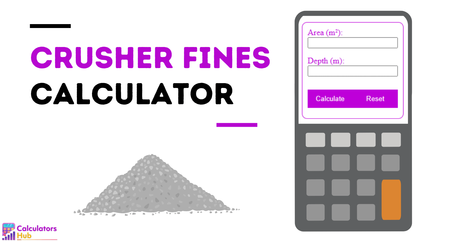 Crusher Fines Calculator