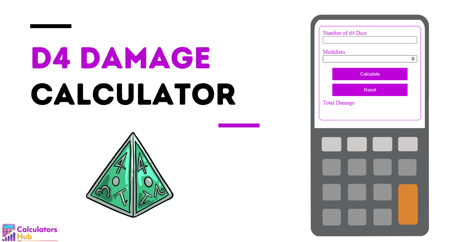D4 Damage Calculator