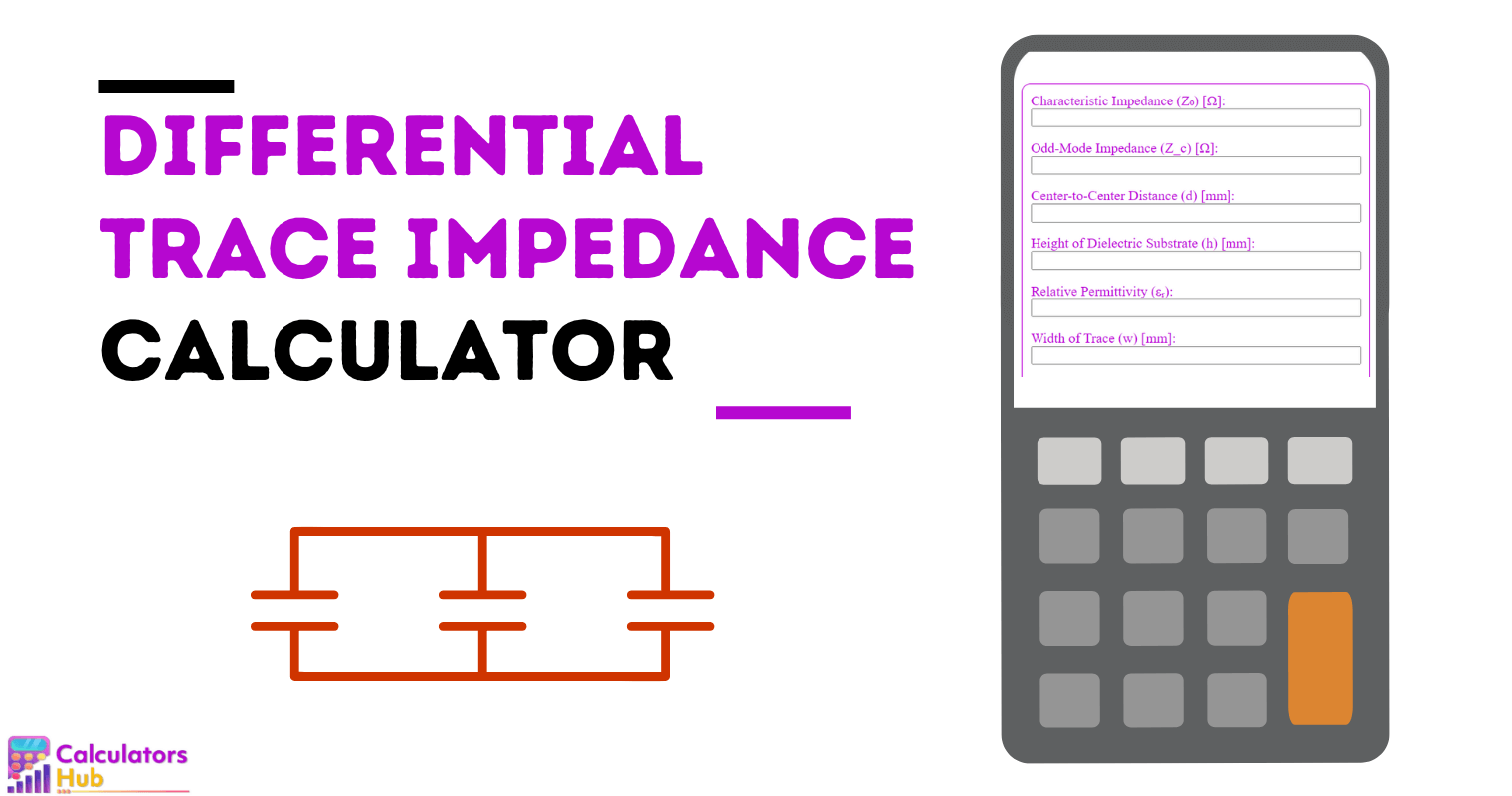 Differential Trace Impedance Calculator