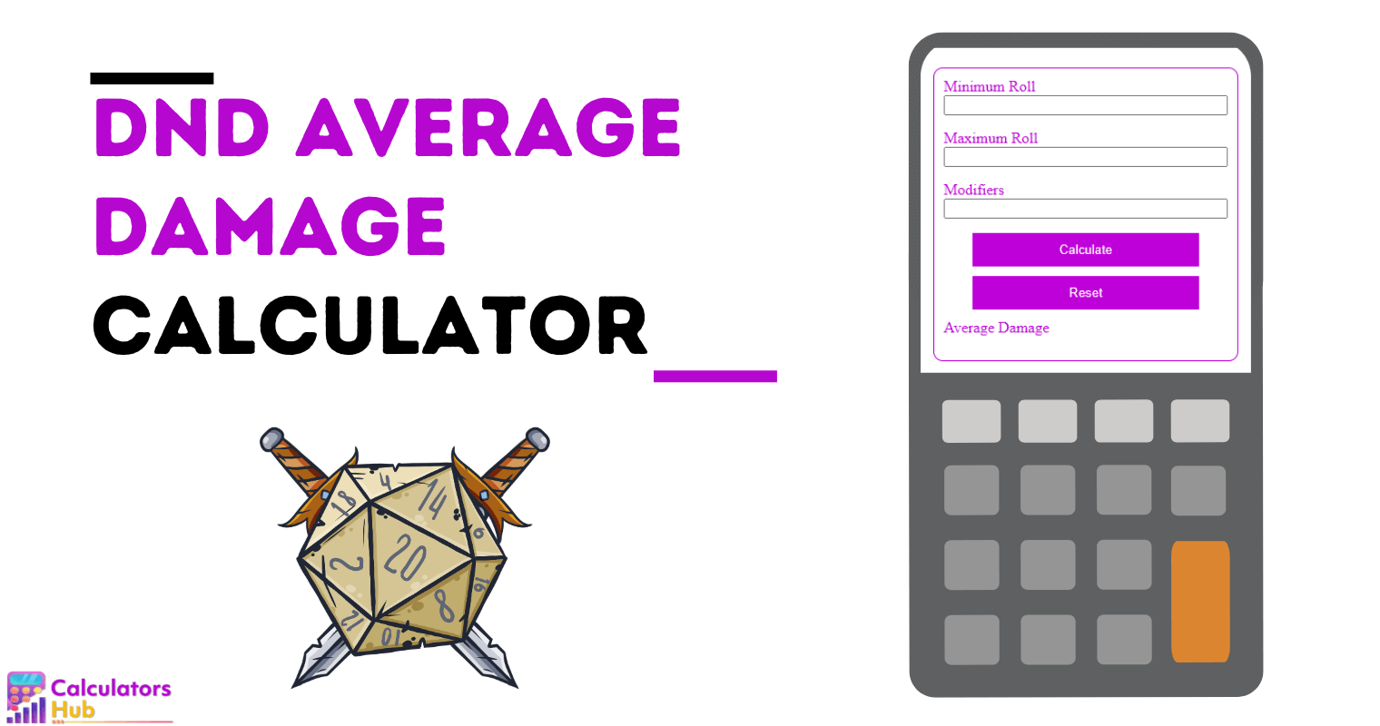 DnD Average Damage Calculator