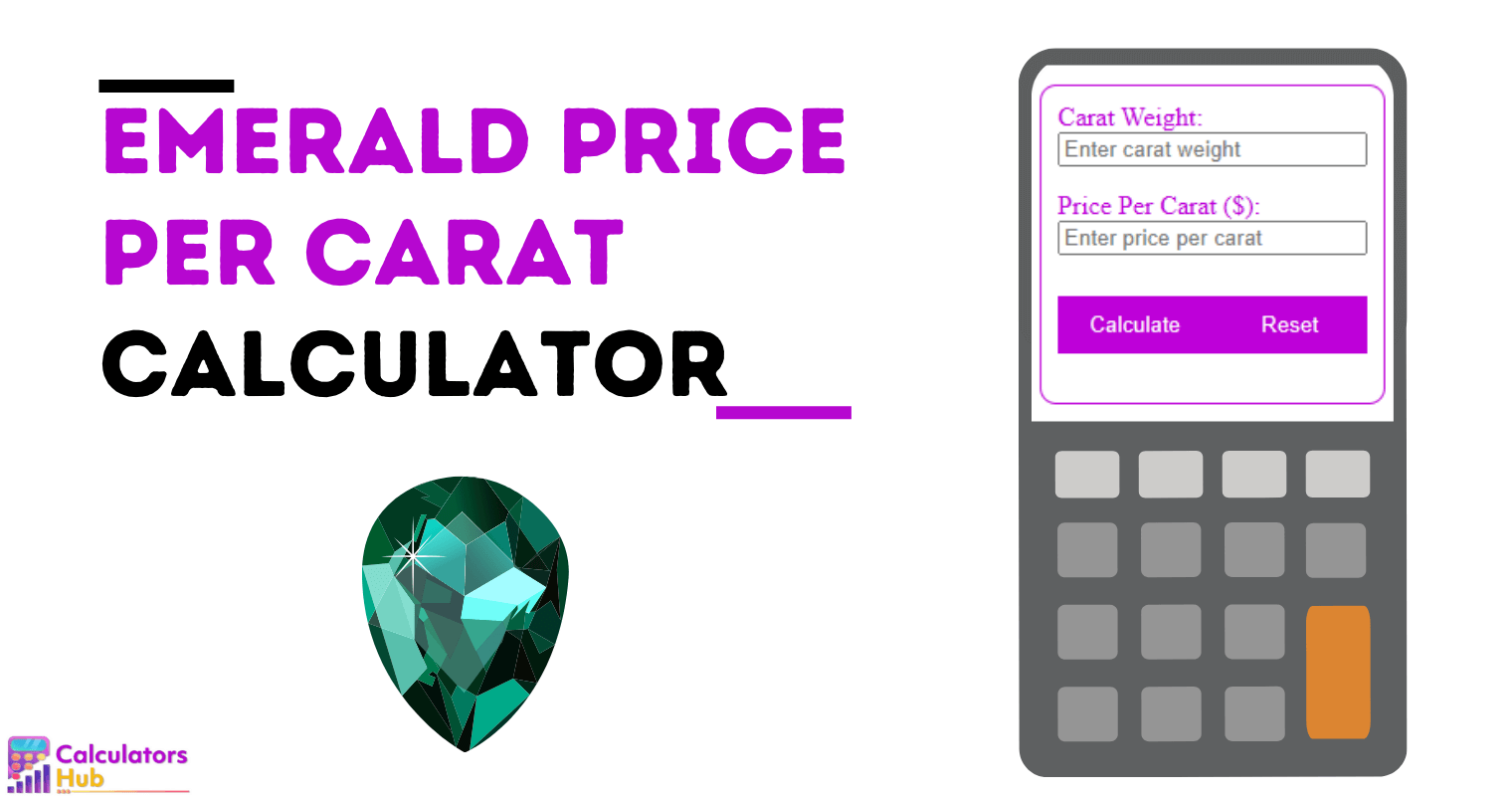 Emerald Price Per Carat Calculator