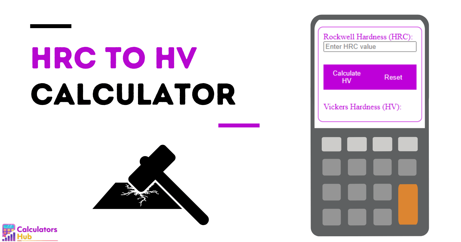 HRC to HV Calculator