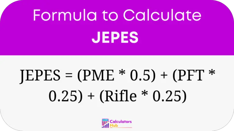 JEPES Calculator Online