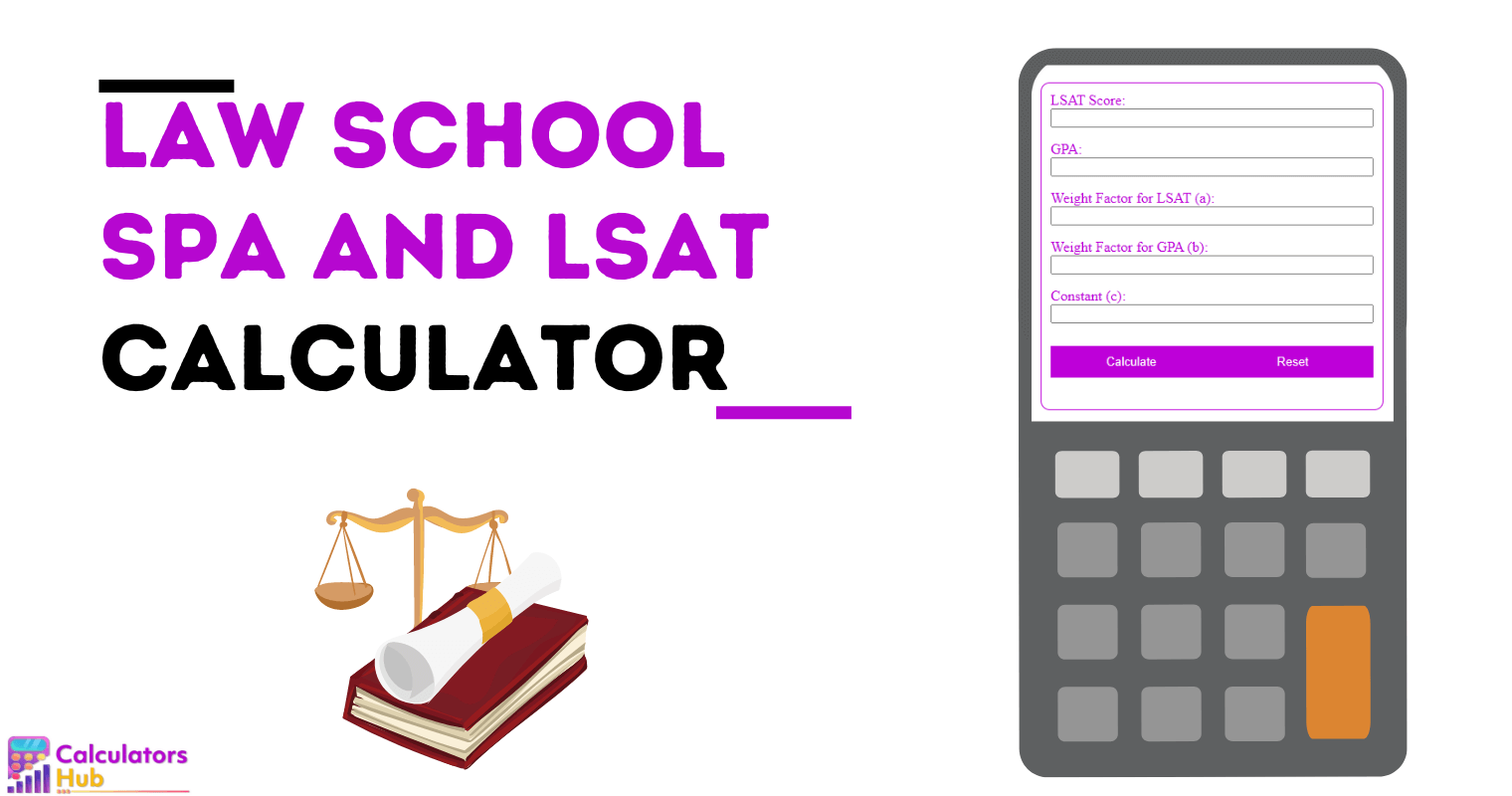 Law School SPA and LSAT Calculator