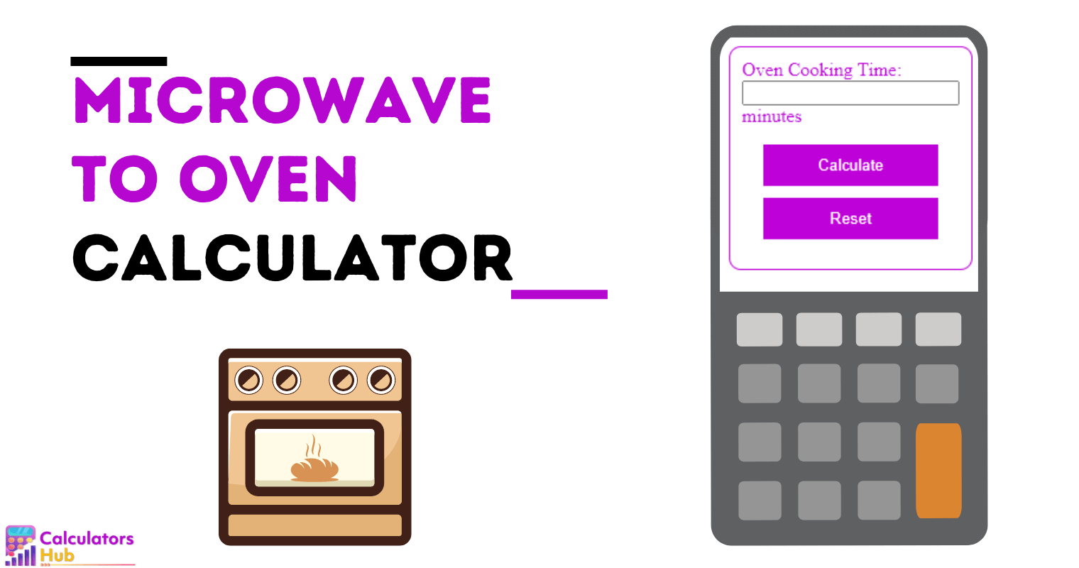 Microwave to Oven Calculator
