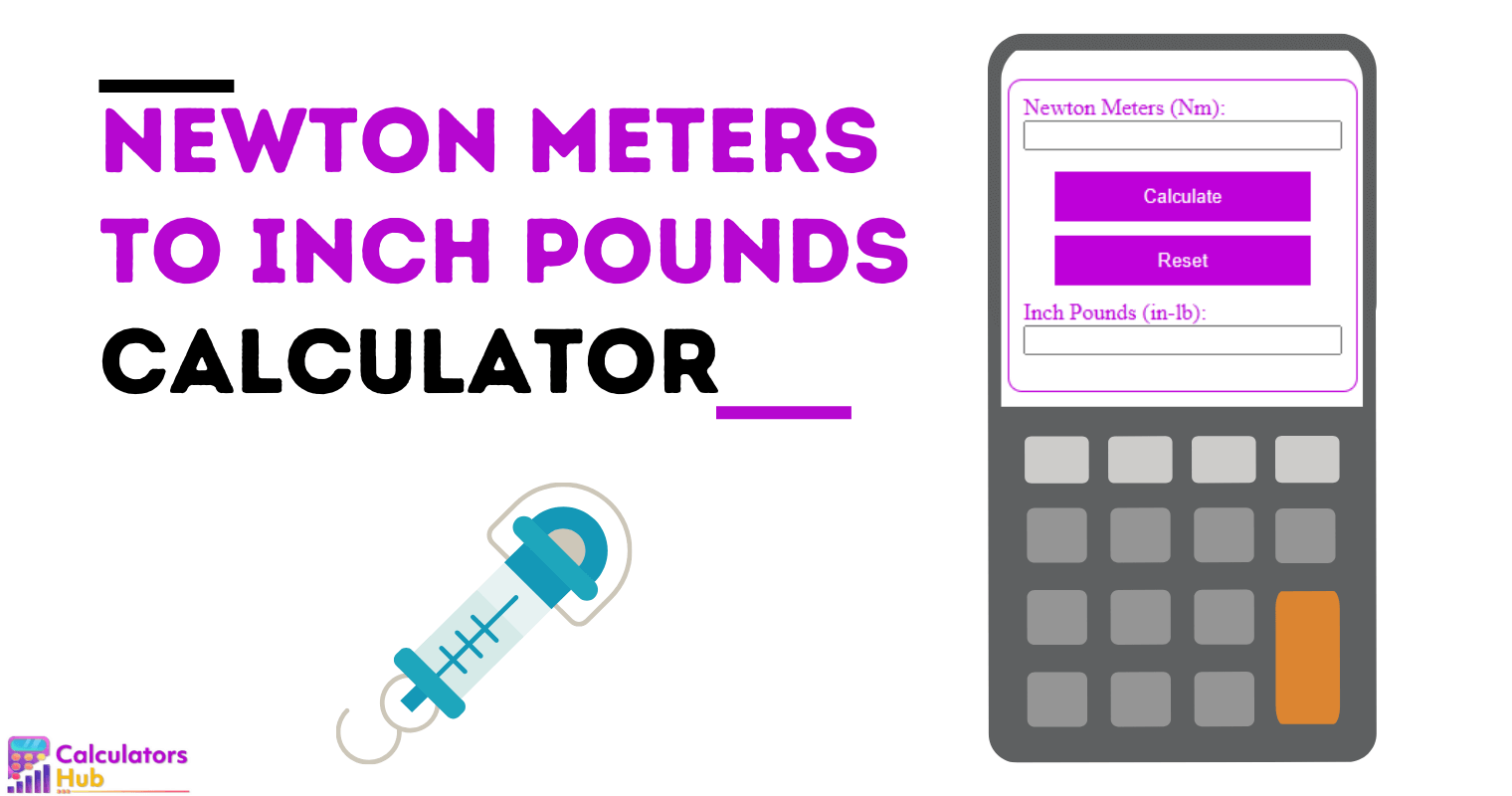 Newton Meters to Inch Pounds Calculator