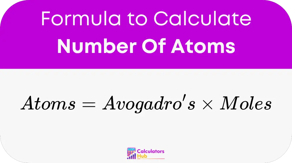 Number Of Atoms