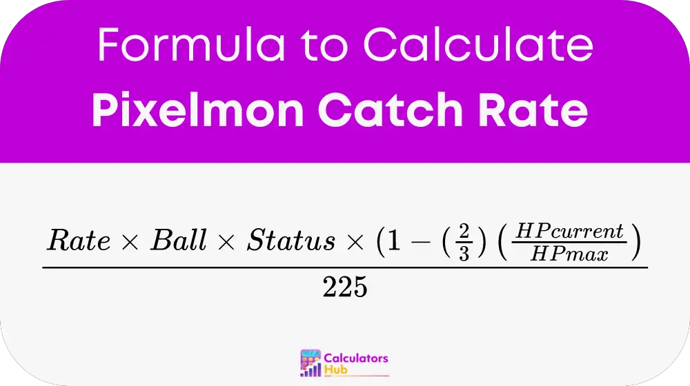 Pixelmon Catch Rate