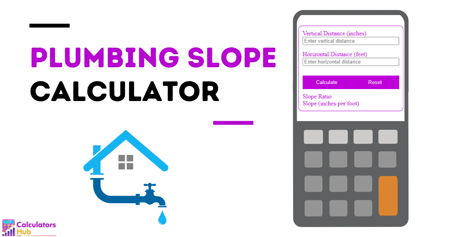 Plumbing Slope Calculator
