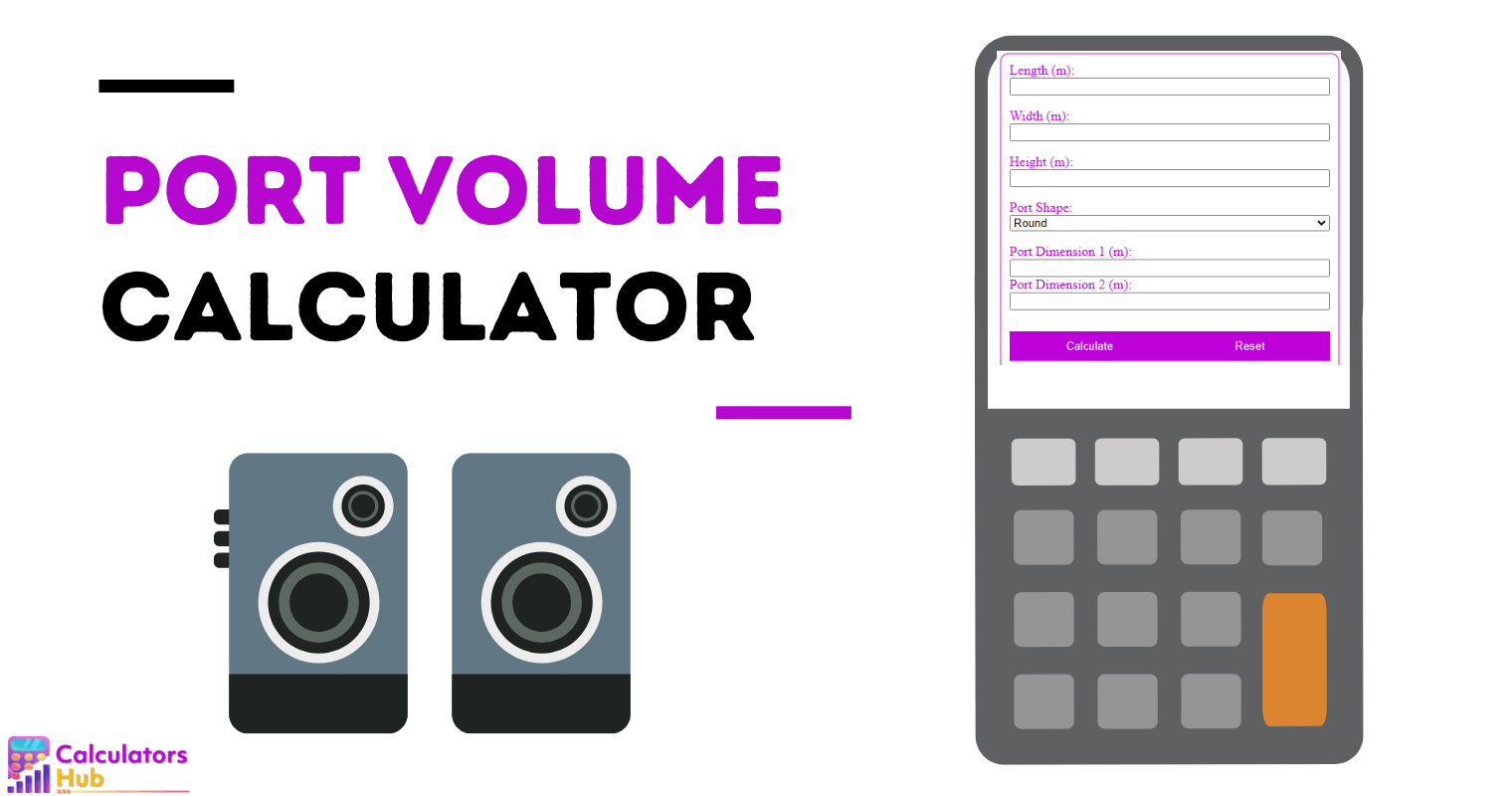 Port Volume Calculator
