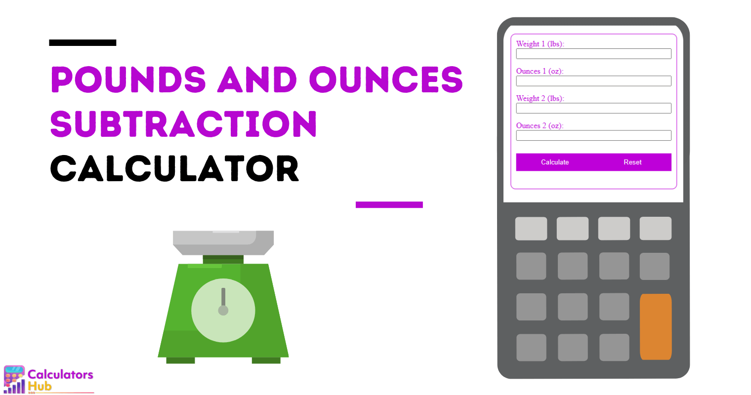 pounds and ounces calculator