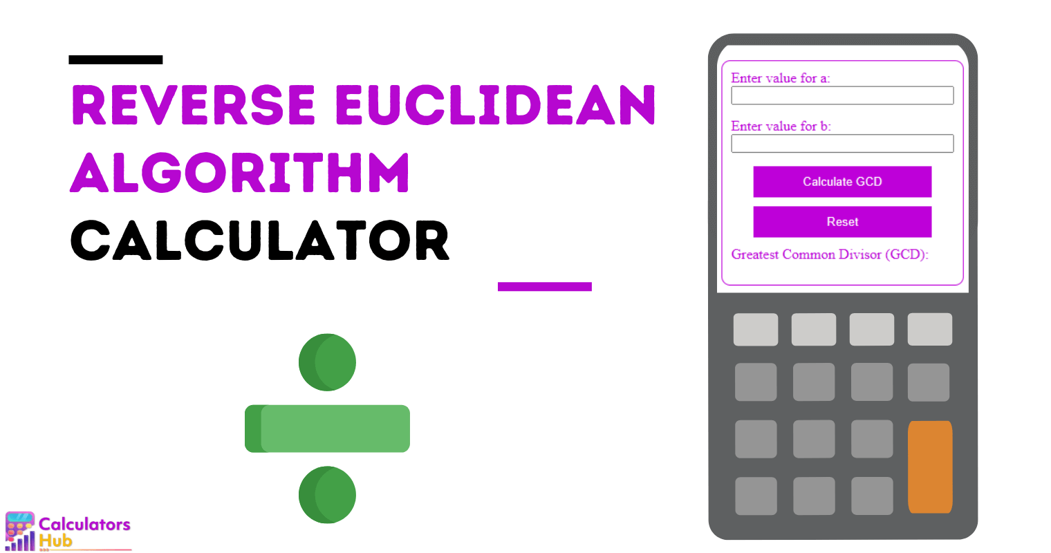 Reverse Euclidean Algorithm Calculator
